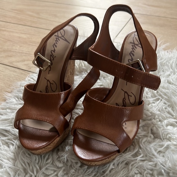 American Rag “Rochelle” Platform Wedge Sandal, Size 8 - Picture 2 of 5